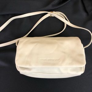 Stone Mountain Cream White Leather Purse
